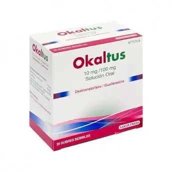 Okaltus 10/100 mg Solución Oral, 20 Sobres