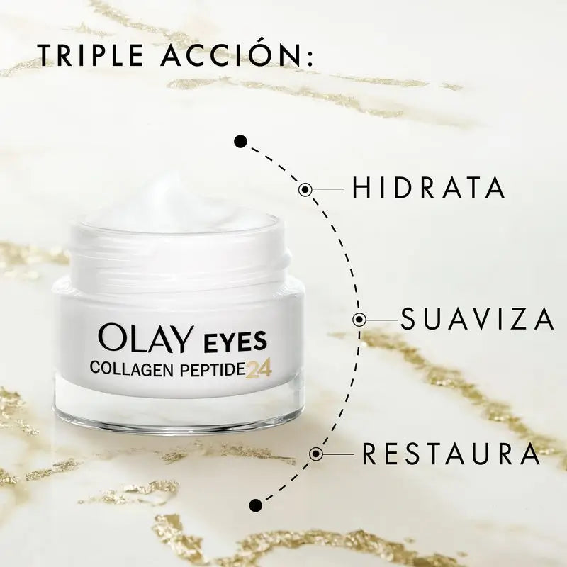 Olay Colagénio Peptídeos Contorno dos Olhos 15Ml