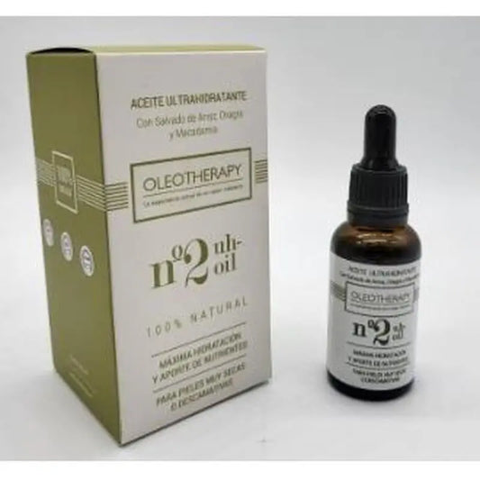 Oleotherapy Aceite Ultrahidratante Nº 2 Con Onagra Eco 30Ml. 