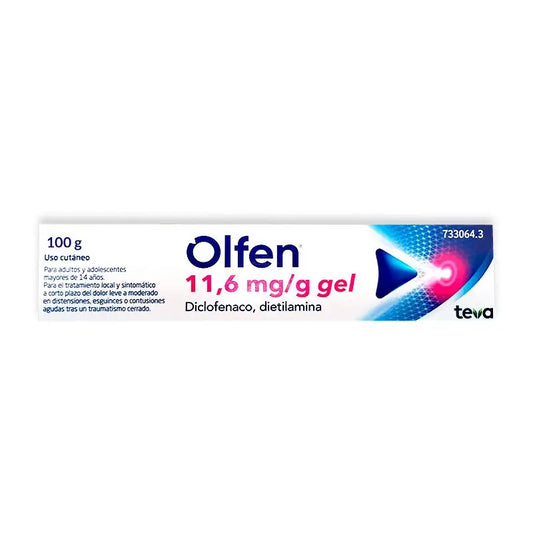 Olfen 11,6 mg/g Gel para a pele 1 tubo, 100 g