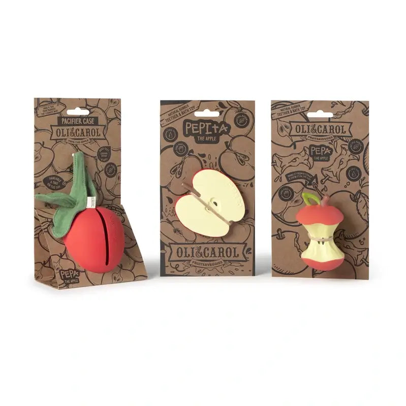 Oli&Carol Pepa The Apple Pacifier Case , 1 unidade