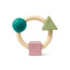 Oli&Carol X Bauhaus Movement Teething Ring Soft Sonajero