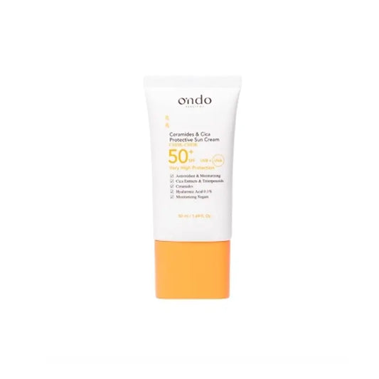 Ondo Beauty 36.5 Ceramidas & Cica Creme Solar Protetor, 50 ml