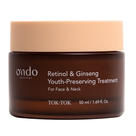 Ondo Beauty 36.5 Retinol & Ginseng Youth Preserving Treatment, 50 ml