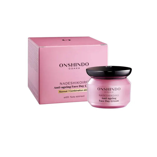 Onshindo Osaka Nadeshikoiro Creme de Dia Anti-Idade para peles normais e mistas, 50 ml