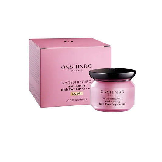 Onshindo Osaka Nadeshikoiro Creme de Dia Anti-Idade para peles secas, 50 ml