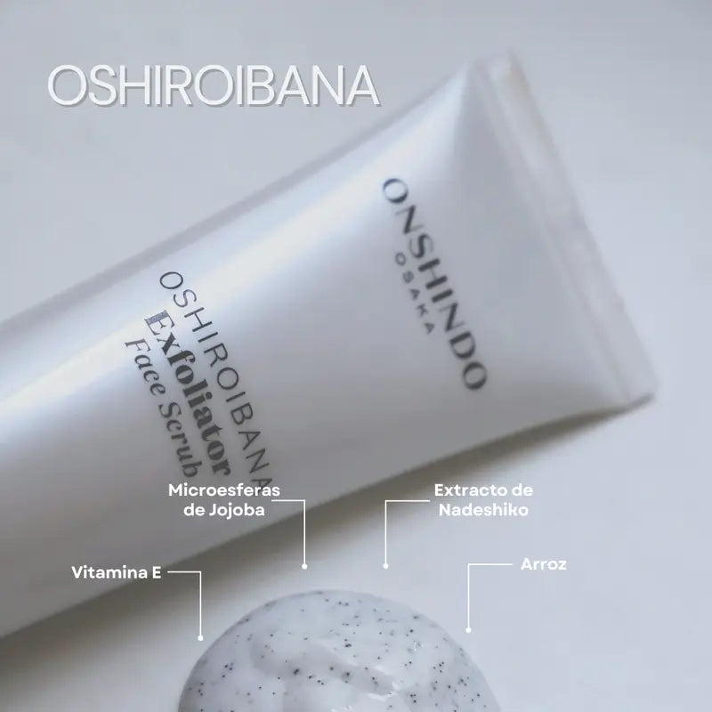 Onshindo Osaka Oshiroibana Esfoliante Facial, 75 ml