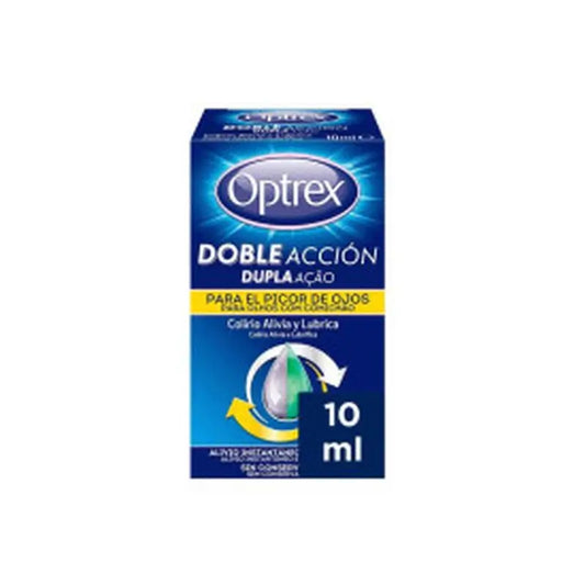 Optrex Colírio Multidose Dupla Ação Comichão nos Olhos 10 Ml, 1 Unidade