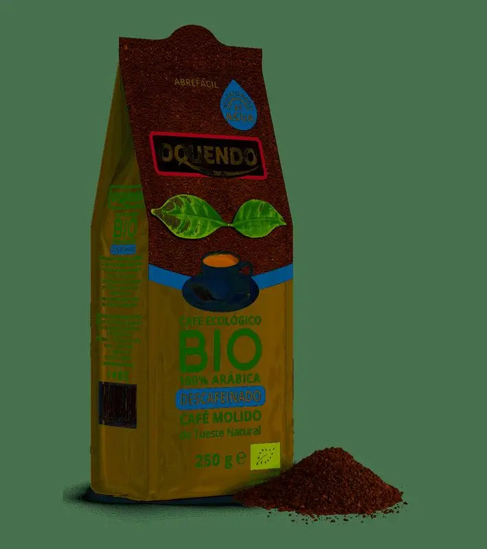 Oquendo Natural Molido Descaf Al Agua Bio, 250 Gr      