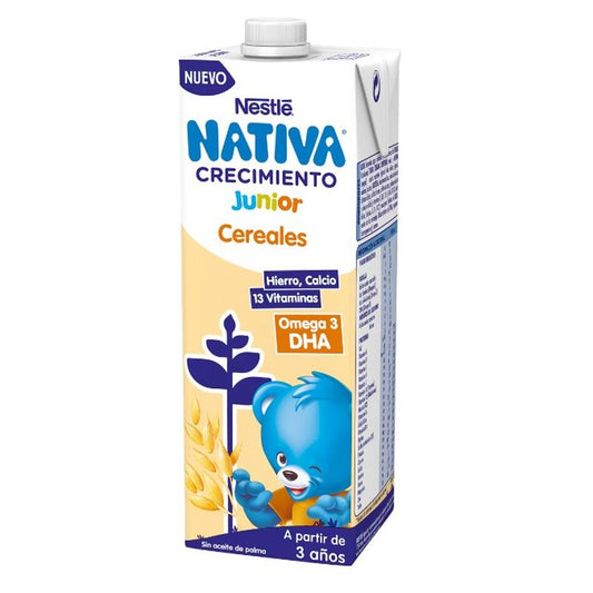 Cereais de Crescimento Junior Nestlé 3 Anos, 1L
