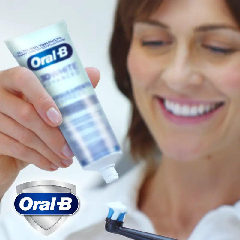 Oral-B Braun 3D Whit Express Brilho Fresco 75Ml