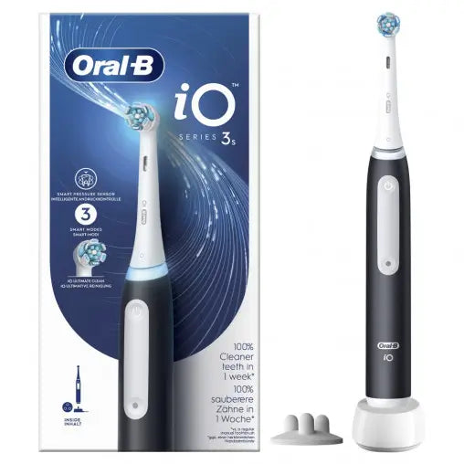 Oral-B Braun Escova de dentes eléctrica iO3S Preta