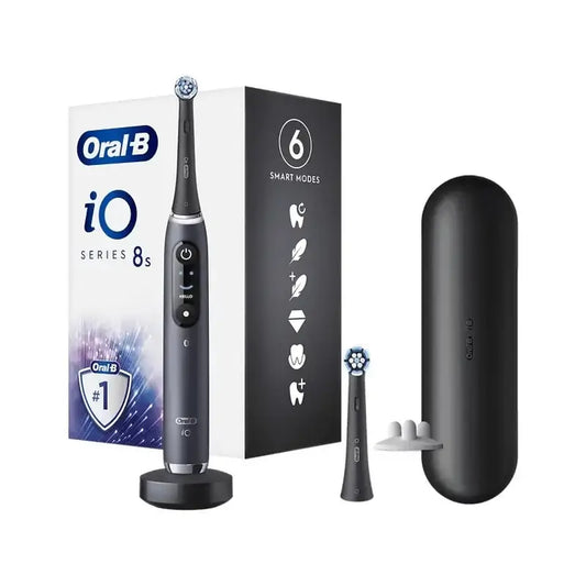 Oral-B Braun Escova de dentes eléctrica iO8S Preta