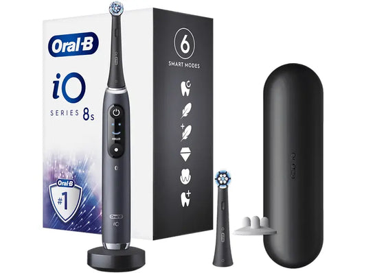 Oral-B Braun Escova de dentes eléctrica iO8S Preta