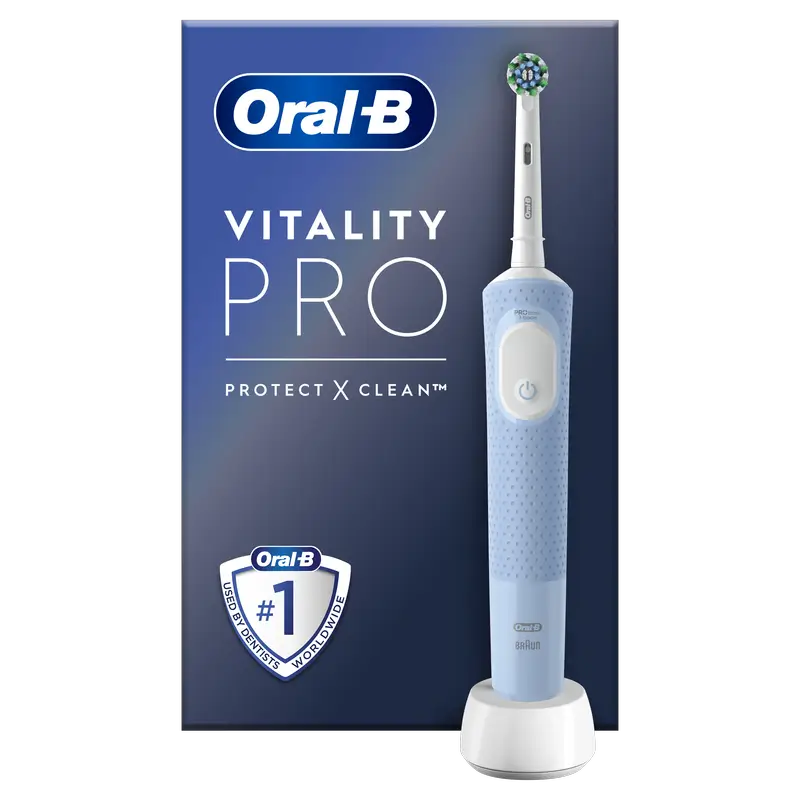 Oral-B Braun Vitality Pro Escova de dentes recarregável Azul