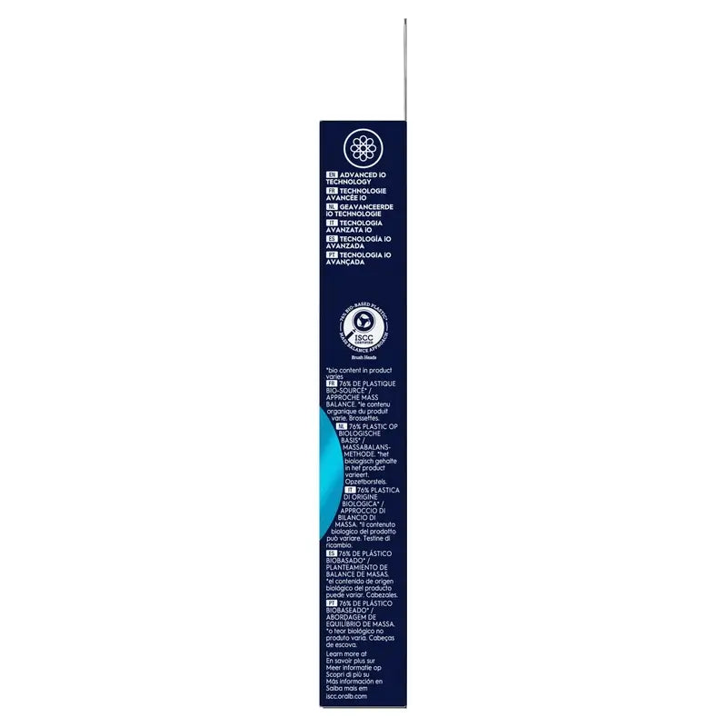 Cabeças de escova de substituição Oral B iO Ultimate Clean Black, embalagem com 4 unidades