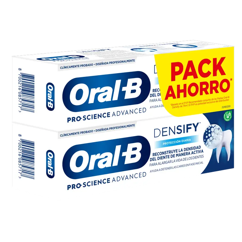 Pasta de dentes Oral-B Densify Proteção Diária 2X75Ml