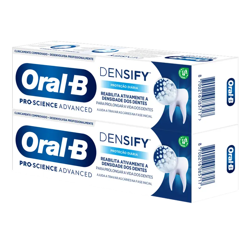 Pasta de dentes Oral-B Densify Proteção Diária 2X75Ml