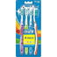 Oral-B Medium Toothbrush 123 Shiny Clean , 4 peças