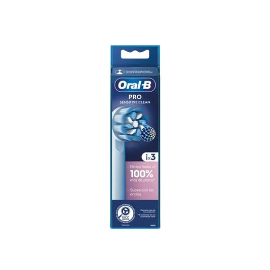 Oral-B Pro Sensitive Clean Recarga 3 unid.