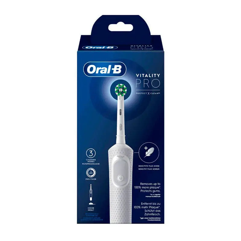 Oral-B Vitality 100 Cross Action Cepillo Electrico Recargable Blanco