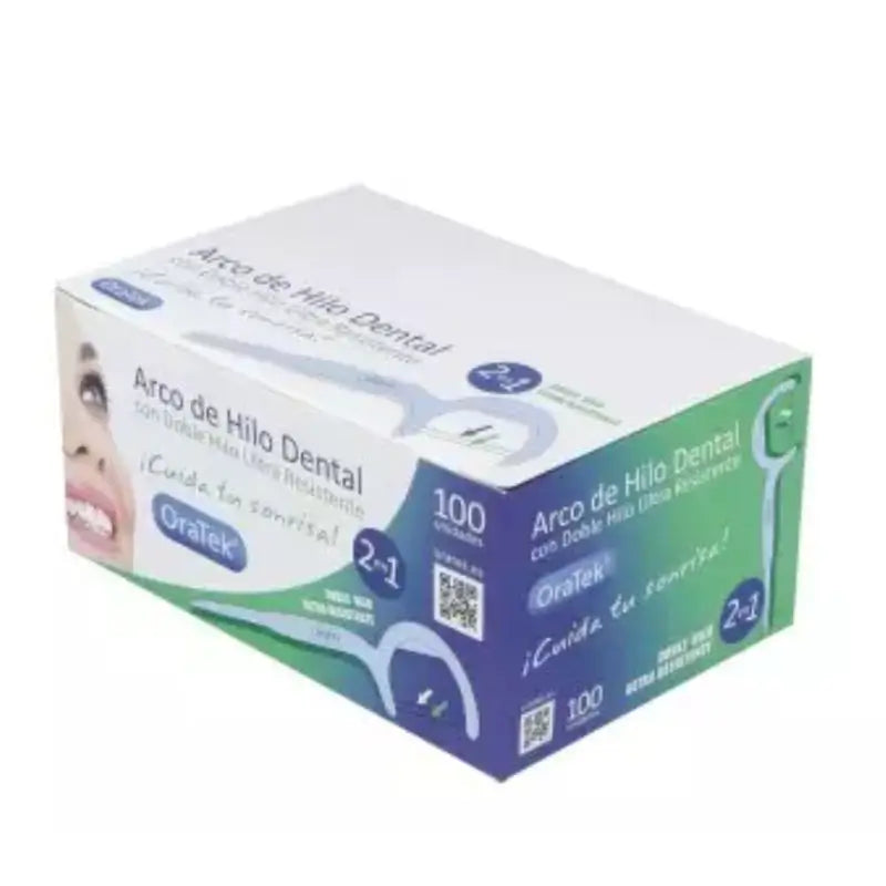 Oratek Arco Hilo Dental Doble 100Ud. Individuales 