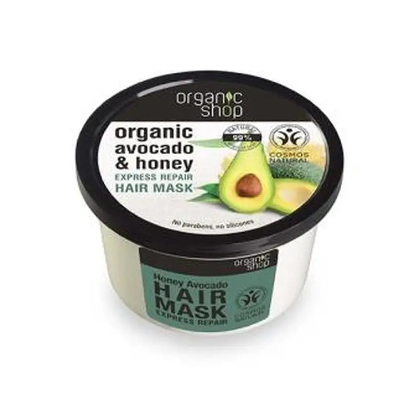 Organic Shop Mascarilla Capilar Repar Express Aguacate 250Ml 