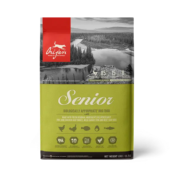 Orijen Canine Senior 6Kg pienso para perros