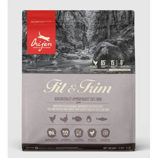 Orijen Feline Adulto Orijen Fit Trim 1,8kg de comida para gatos