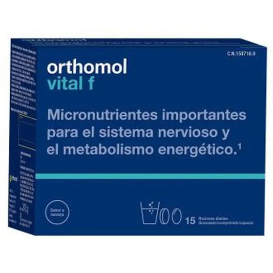 Orthomol Vital F 15Sbrs.Granulado