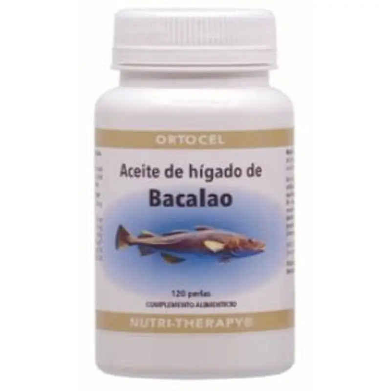 Ortocel Nutri-Therapy Aceite Higado De Bacalao 120  Perlas