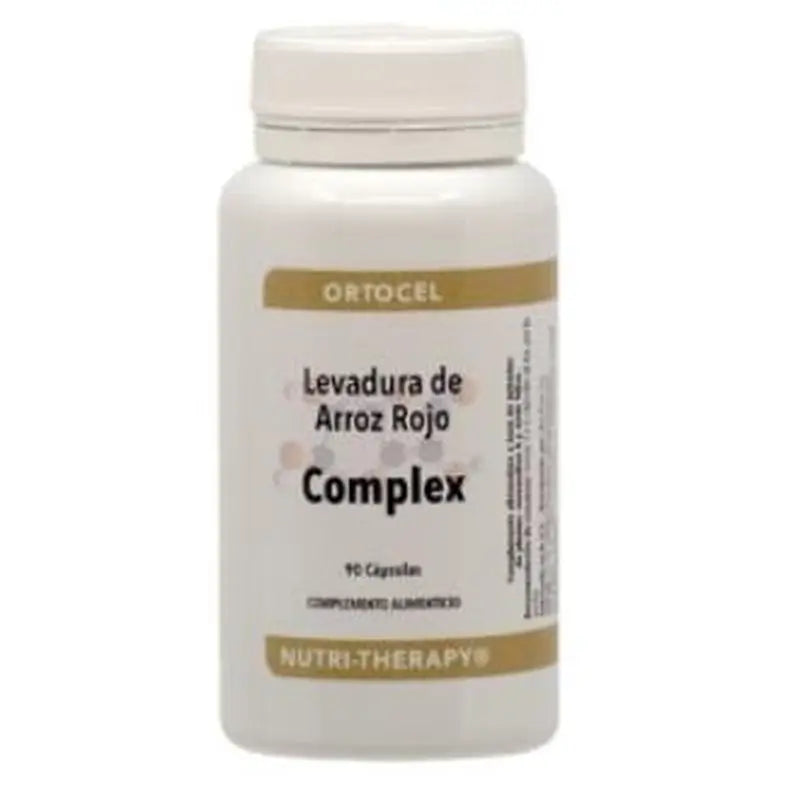 Ortocel Nutri-Therapy Levadura De Arroz Rojo Complex 90 Cápsulas