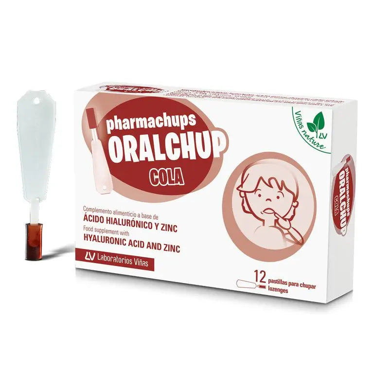 Pharmachups Oralchup Cola, 12 unidades