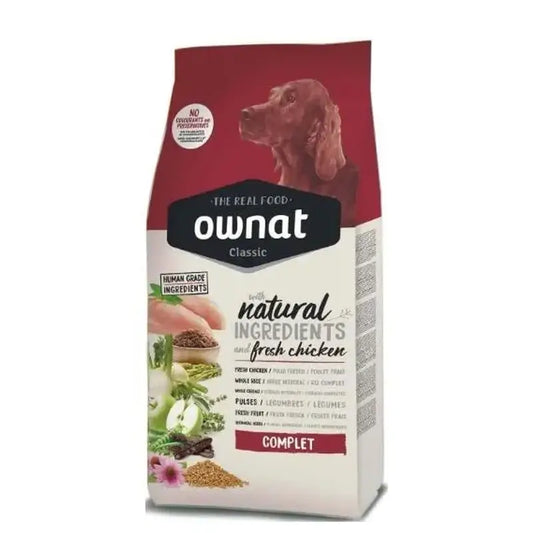 Ownat Classic Canine Adult Complet 20 Kg, Alimento para cães