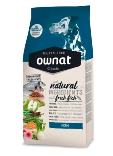 Ownat Classic Complet Fish 20 kg, alimento para cães