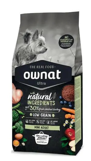 Ownat Ultra Canine Adult Mini 1Kg, pienso para perros