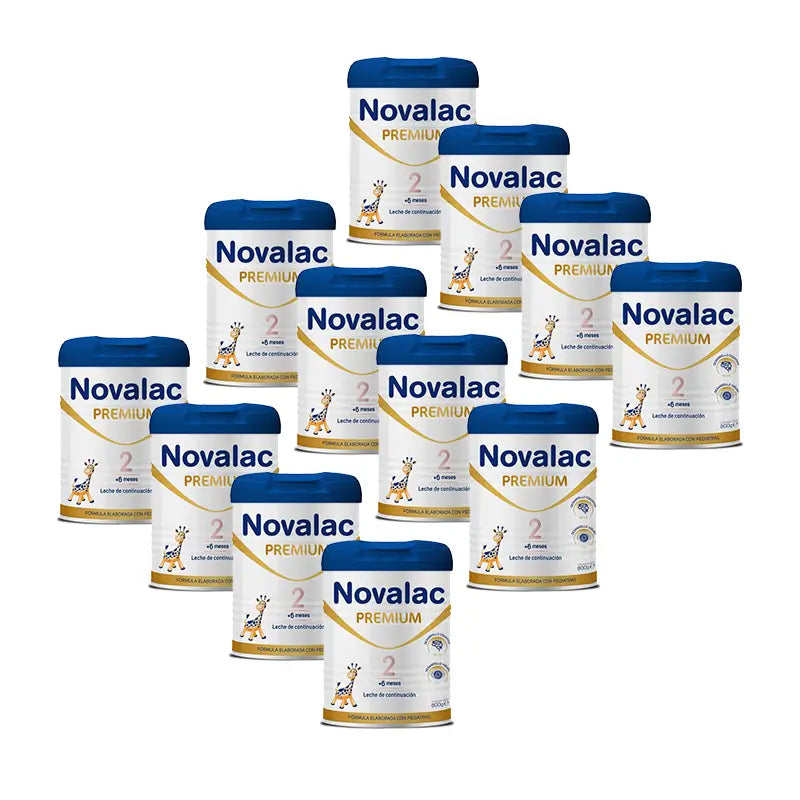 Embalagem 12 X Novalac 2 Premium Formula 800 gr