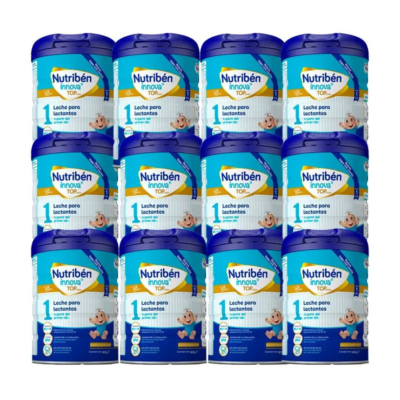 Nutribén Innova 1 Top Protein Starter Milk Pack, 12X800 g