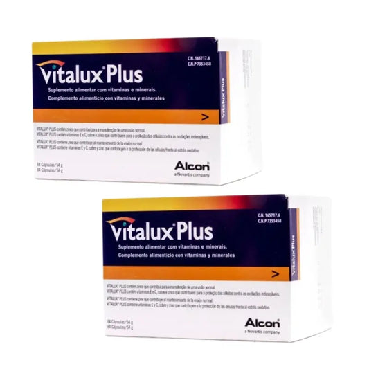 Pacote Vitalux 2 unidades, 84 Cápsulas