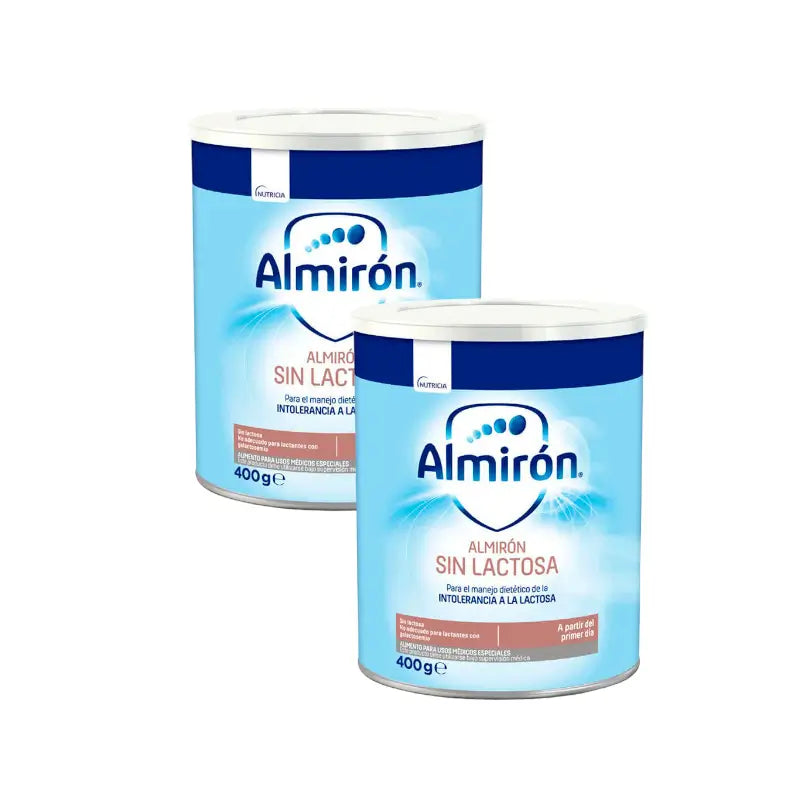 Pack 2 X Almirón Sin Lactosa, 400 gr