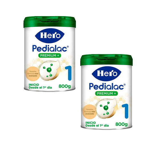 Embalagem 2 X Hero Baby Starter Milk Pedialac 1 800G