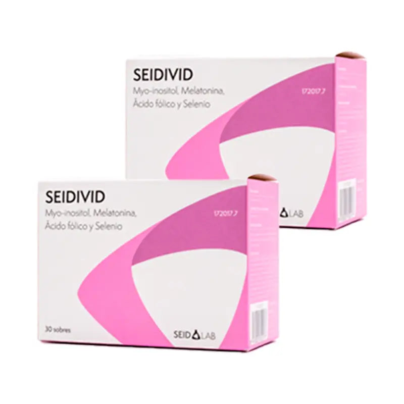 Embalagem 2 X Seidivid, 30 envelopes