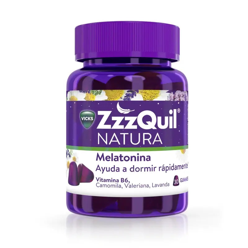 Pacote 30+60 ZzzQuil Natura Melatonin Original e Aroma de Manga