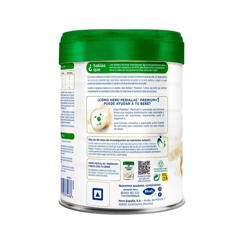 Embalagem 4 X Hero Baby Starter Leite Pedialac 1 800G