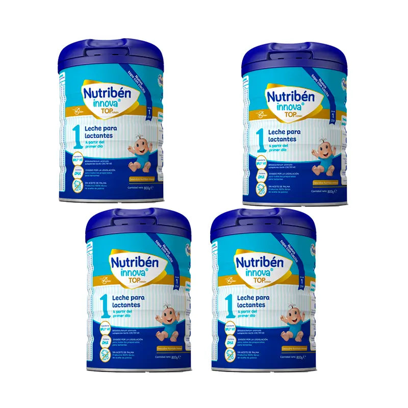 Nutribén Innova 1 Top Protein Starter Milk Pack, 4X800 g