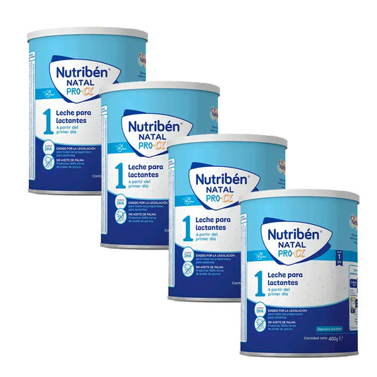 Embalagem 4 X Leite Nutriben Pro Alpha Natal, 400 g