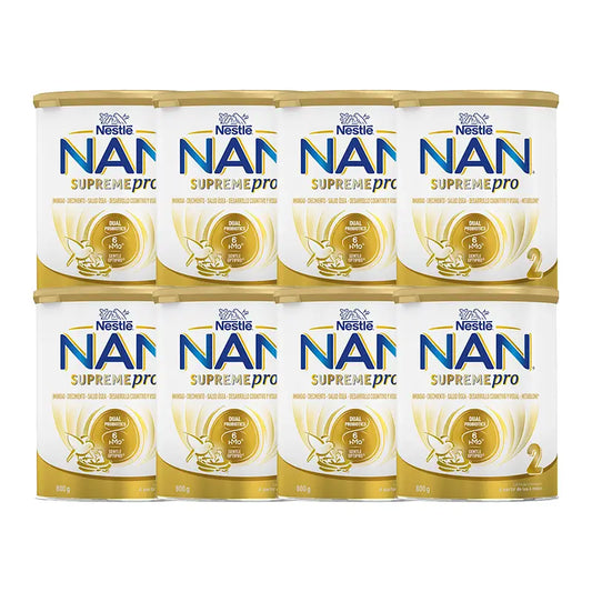 Nestlé Nan Supreme Pro 2 Fórmula de leite, 8X800 g