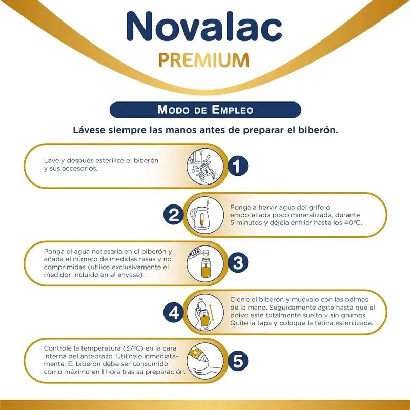 Embalagem 8 X Novalac 2 Premium Formula 800 gr