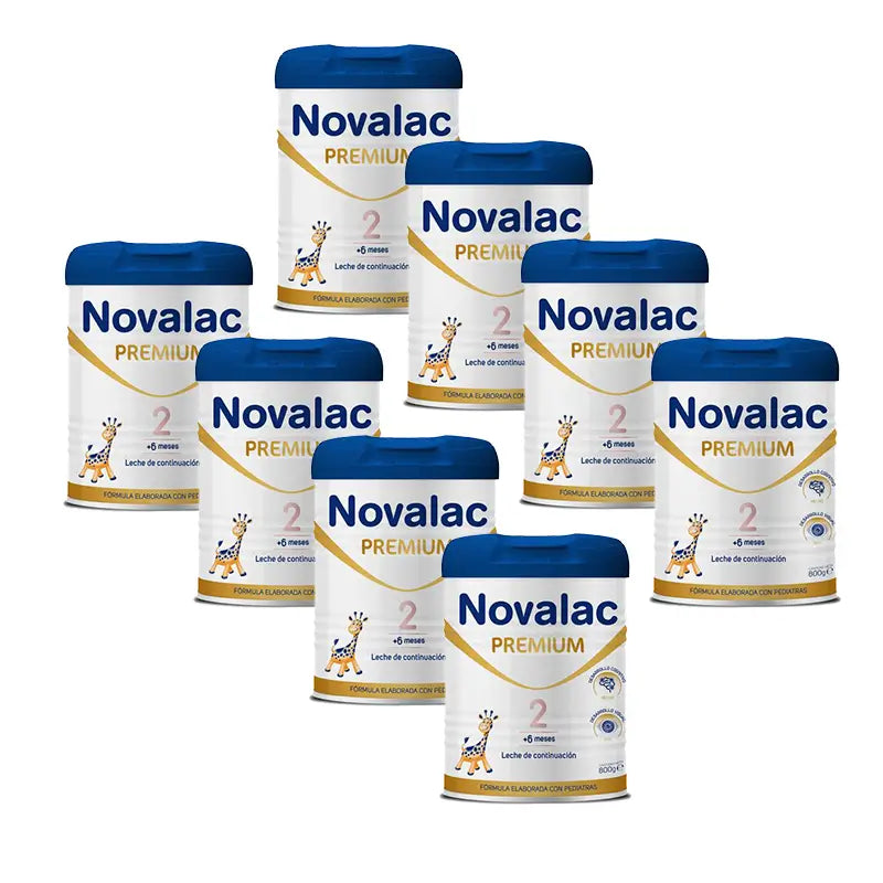 Embalagem 8 X Novalac 2 Premium Formula 800 gr