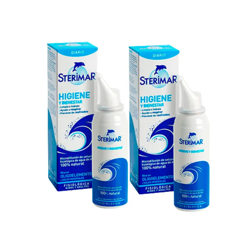 Sterimar Pack Ahorro Higiene Y Bienestar, 2x100 ml